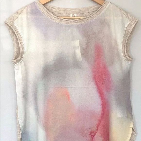 Tuscany Boatneck Tunic Pink Combo NWT XS - Picture 7 of 10